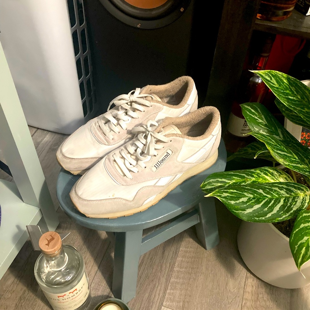 Rare JJJJound x Reebok Classic Nylon 'White' US 11.5